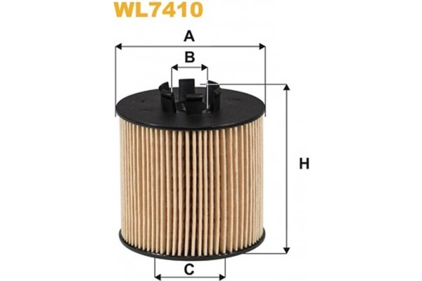 Wix Filters Φίλτρο Λαδιού - WL7410