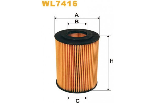 Wix Filters Φίλτρο Λαδιού - WL7416