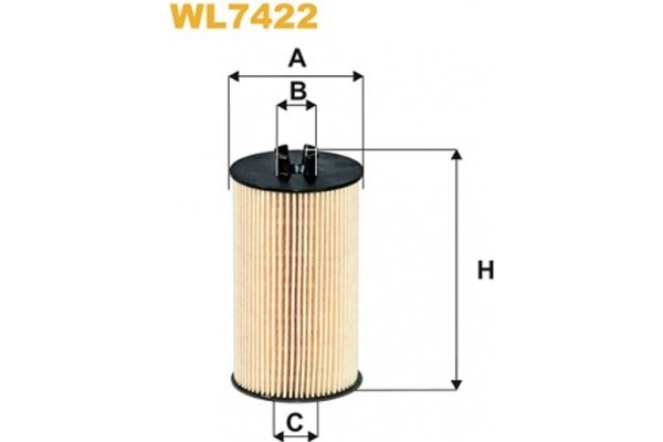 Wix Filters Φίλτρο Λαδιού - WL7422