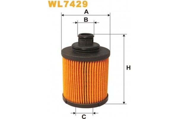 Wix Filters Φίλτρο Λαδιού - WL7429