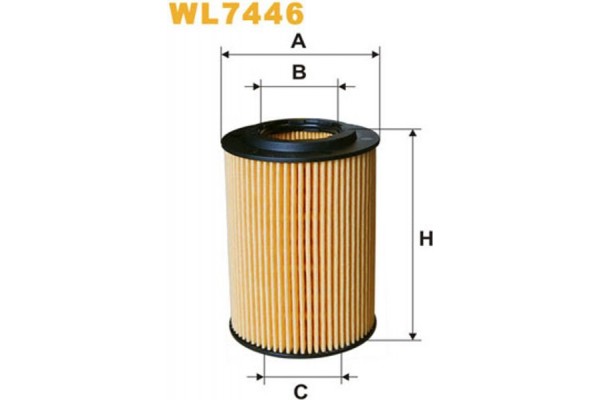 Wix Filters Φίλτρο Λαδιού - WL7446