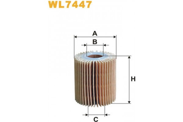 Wix Filters Φίλτρο Λαδιού - WL7447