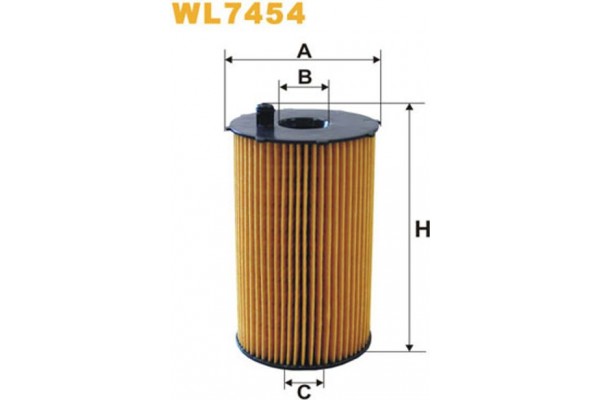 Wix Filters Φίλτρο Λαδιού - WL7454