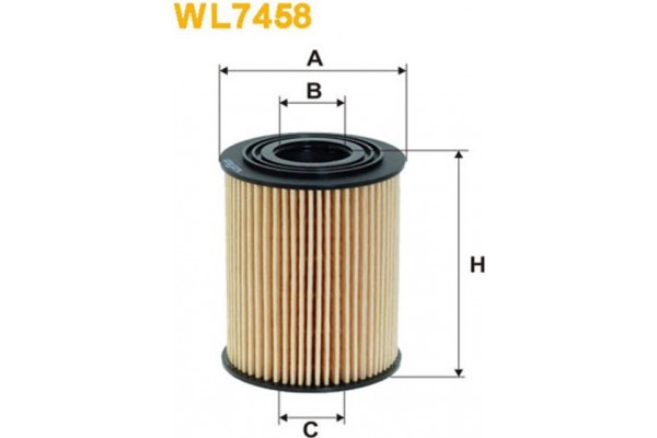 Wix Filters Φίλτρο Λαδιού - WL7458