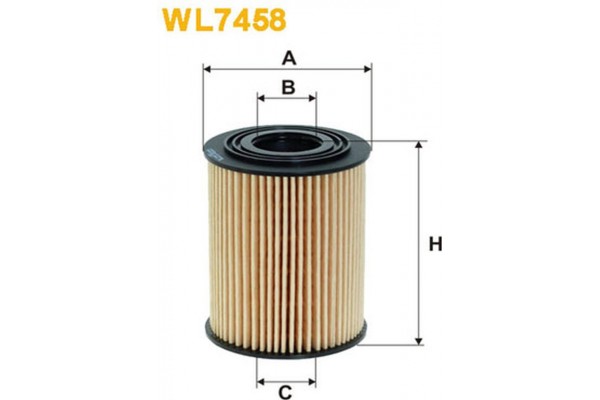 Wix Filters Φίλτρο Λαδιού - WL7458