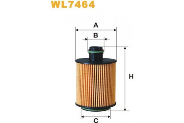 Wix Filters Φίλτρο Λαδιού - WL7464