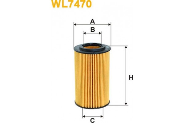 Wix Filters Φίλτρο Λαδιού - WL7470