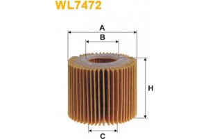 Wix Filters Φίλτρο Λαδιού - WL7472
