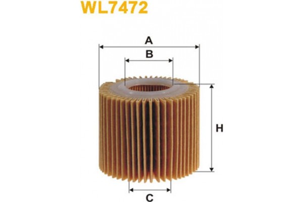 Wix Filters Φίλτρο Λαδιού - WL7472