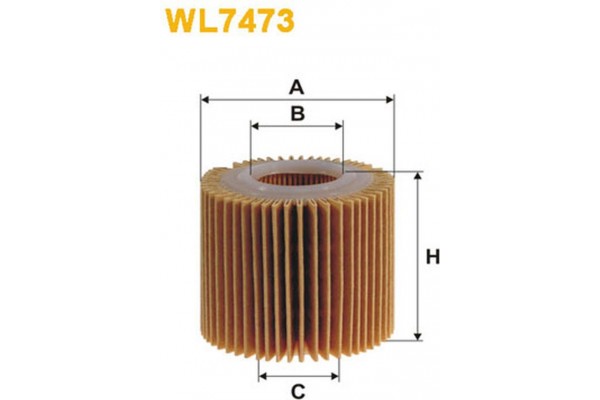 Wix Filters Φίλτρο Λαδιού - WL7473