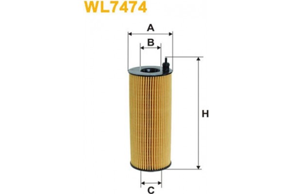 Wix Filters Φίλτρο Λαδιού - WL7474