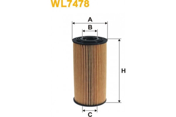 Wix Filters Φίλτρο Λαδιού - WL7478