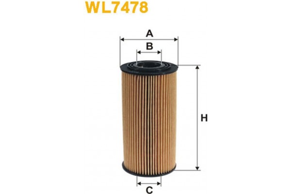Wix Filters Φίλτρο Λαδιού - WL7478