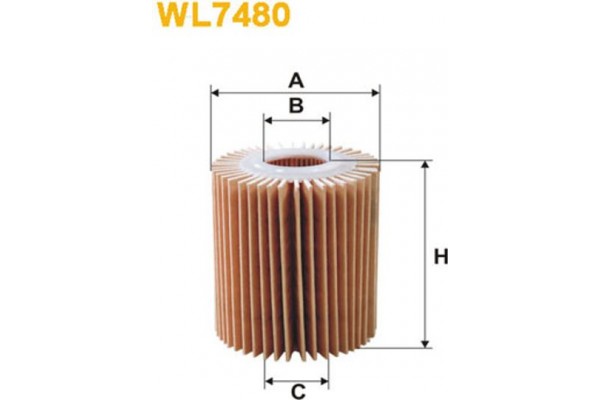 Wix Filters Φίλτρο Λαδιού - WL7480