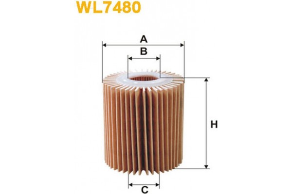 Wix Filters Φίλτρο Λαδιού - WL7480