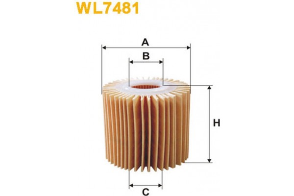 Wix Filters Φίλτρο Λαδιού - WL7481