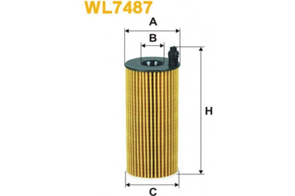 Wix Filters Φίλτρο Λαδιού - WL7487