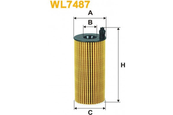 Wix Filters Φίλτρο Λαδιού - WL7487