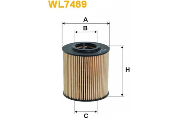 Wix Filters Φίλτρο Λαδιού - WL7489