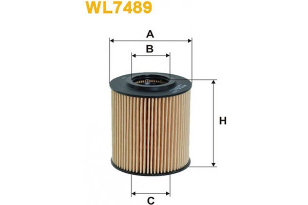 Wix Filters Φίλτρο Λαδιού - WL7489