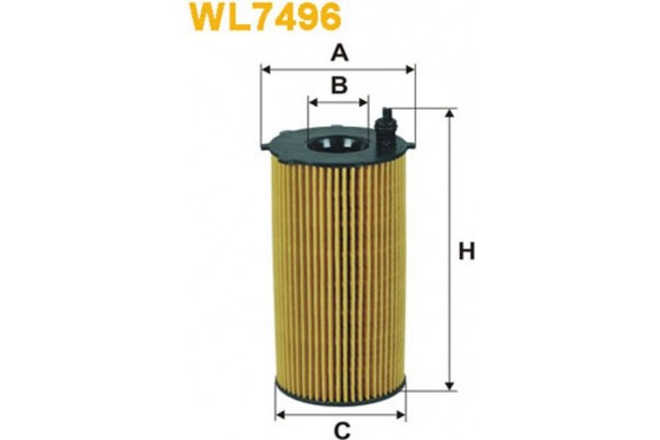 Wix Filters Φίλτρο Λαδιού - WL7496