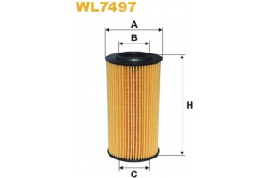 Wix Filters Φίλτρο Λαδιού - WL7497