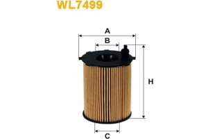 Wix Filters Φίλτρο Λαδιού - WL7499