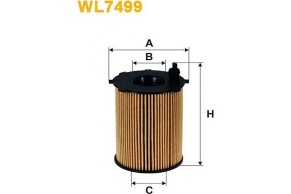 Wix Filters Φίλτρο Λαδιού - WL7499