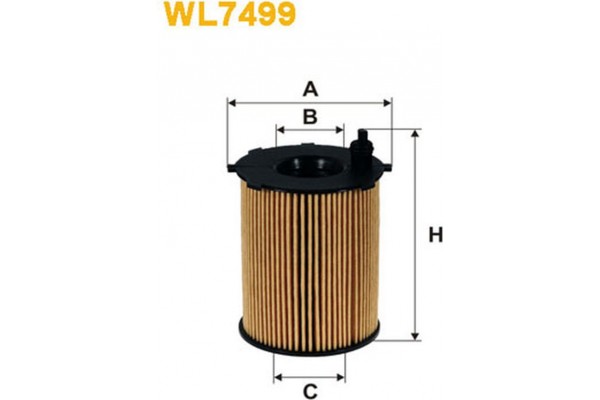 Wix Filters Φίλτρο Λαδιού - WL7499