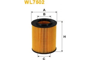 Wix Filters Φίλτρο Λαδιού - WL7502