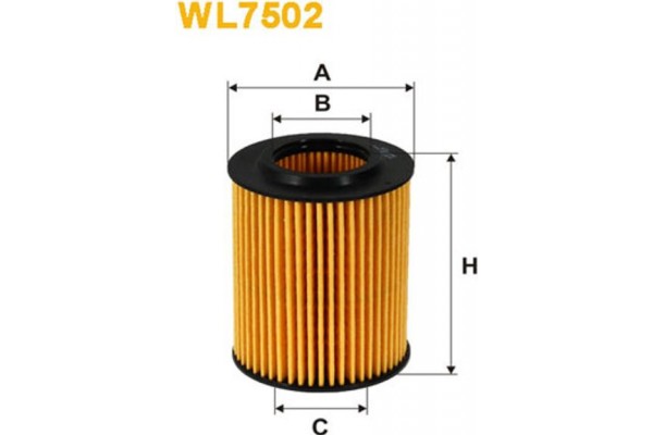 Wix Filters Φίλτρο Λαδιού - WL7502