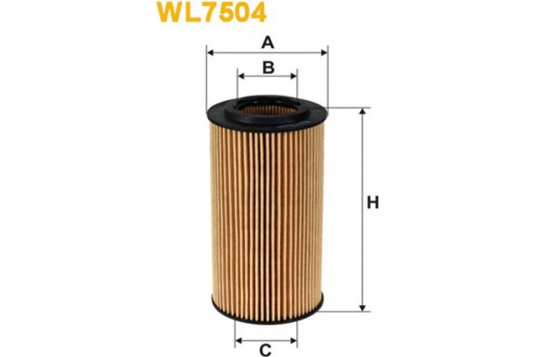 Wix Filters Φίλτρο Λαδιού - WL7504