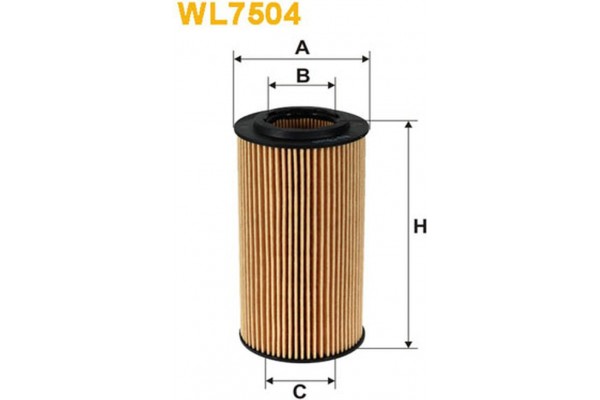 Wix Filters Φίλτρο Λαδιού - WL7504