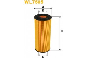 Wix Filters Φίλτρο Λαδιού - WL7505