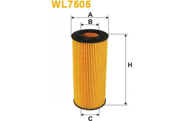 Wix Filters Φίλτρο Λαδιού - WL7505