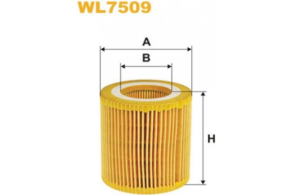 Wix Filters Φίλτρο Λαδιού - WL7509