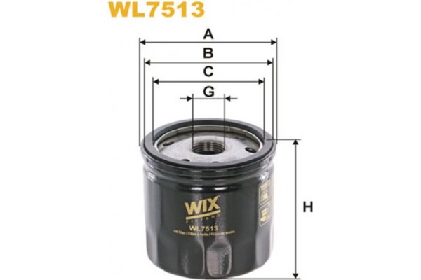 Wix Filters Φίλτρο Λαδιού - WL7513