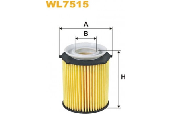 Wix Filters Φίλτρο Λαδιού - WL7515