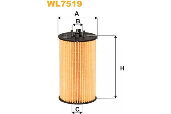 Wix Filters Φίλτρο Λαδιού - WL7519