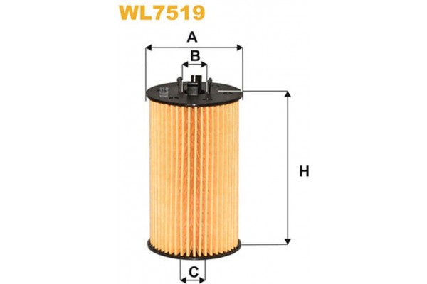 Wix Filters Φίλτρο Λαδιού - WL7519