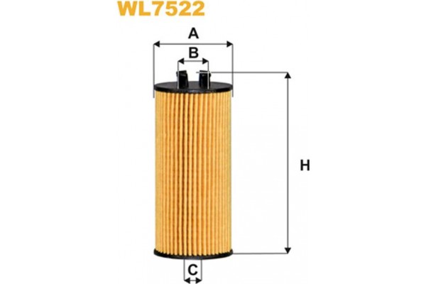 Wix Filters Φίλτρο Λαδιού - WL7522