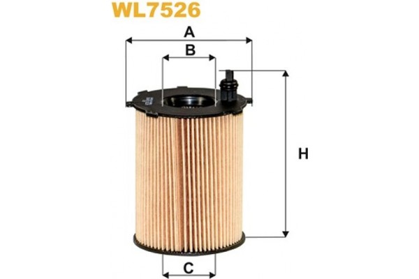 Wix Filters Φίλτρο Λαδιού - WL7526