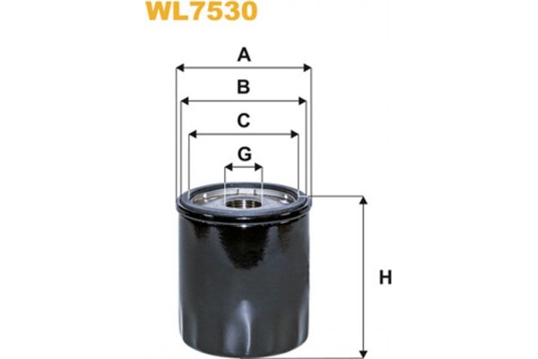 Wix Filters Φίλτρο Λαδιού - WL7530