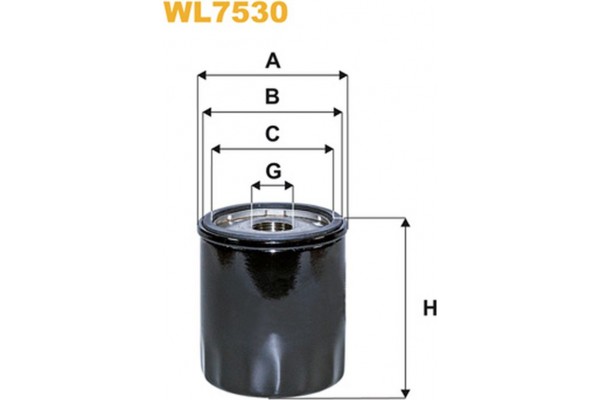Wix Filters Φίλτρο Λαδιού - WL7530