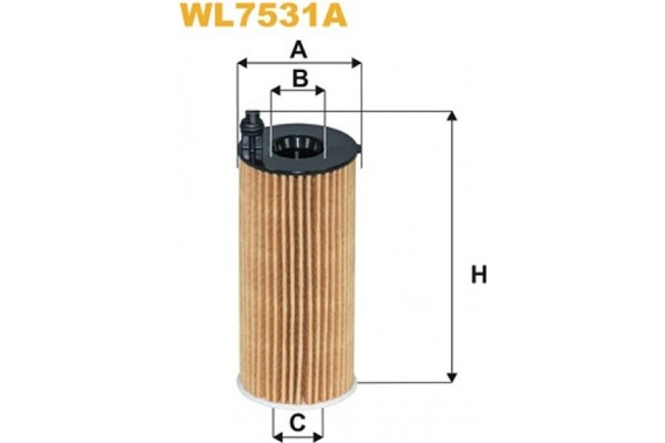 Wix Filters Φίλτρο Λαδιού - WL7531A