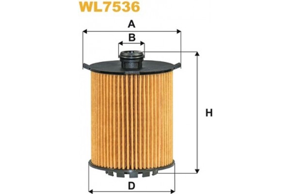 Wix Filters Φίλτρο Λαδιού - WL7536