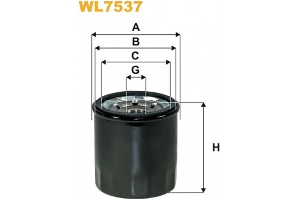 Wix Filters Φίλτρο Λαδιού - WL7537