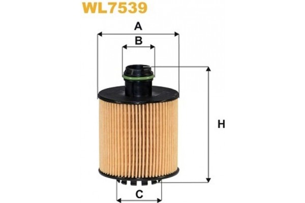 Wix Filters Φίλτρο Λαδιού - WL7539