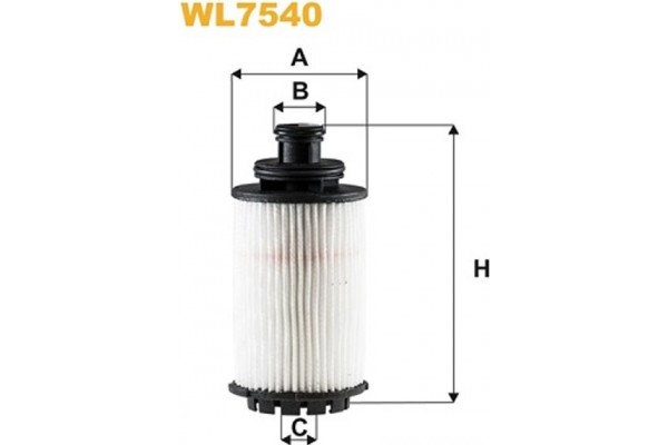 Wix Filters Φίλτρο Λαδιού - WL7540