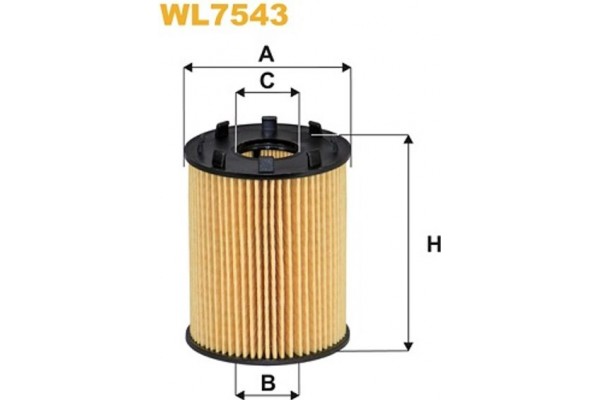 Wix Filters Φίλτρο Λαδιού - WL7543